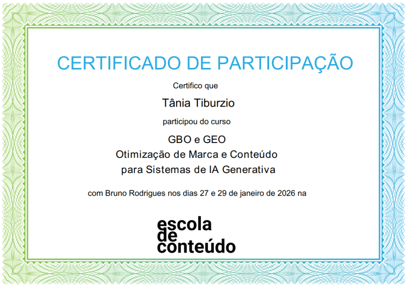 GBO e GEO: Otimização de marca e conteúdo para sistemas de IA generativa